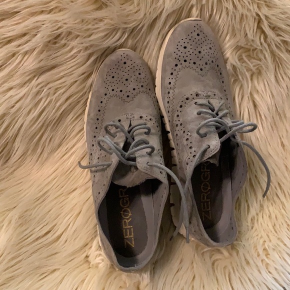 Cole Haan Shoes | Cole Haan Zero Gravity Oxford | Color: Gray | Size: 6.5 | Kimberlymo2003's Closet